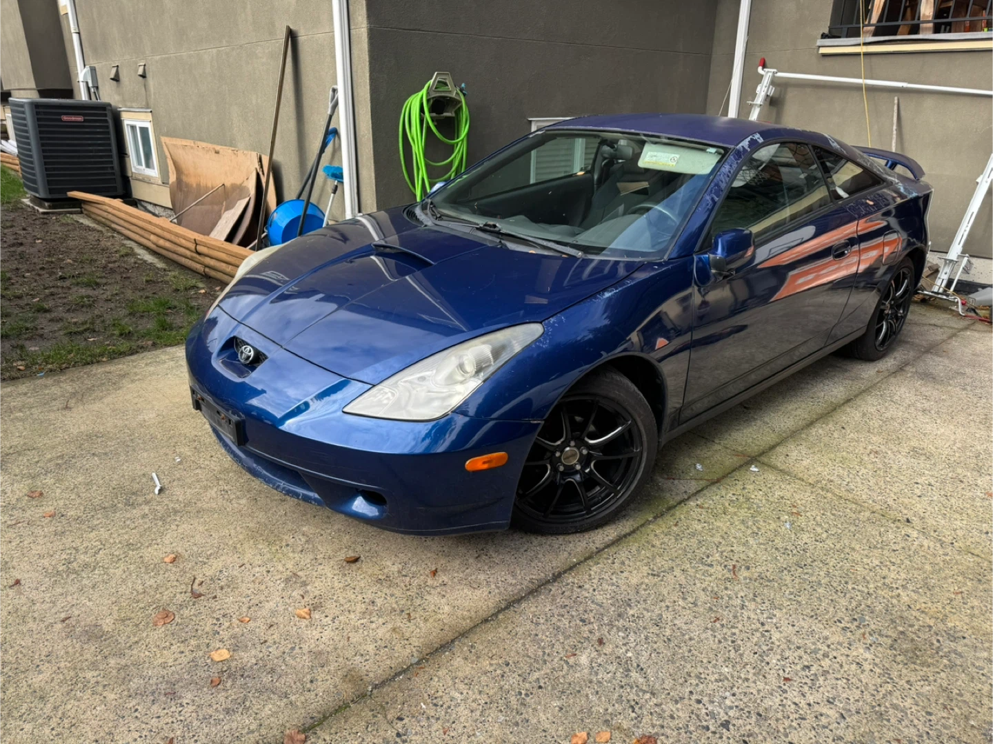 Blue Toyota Celica GT Coupe