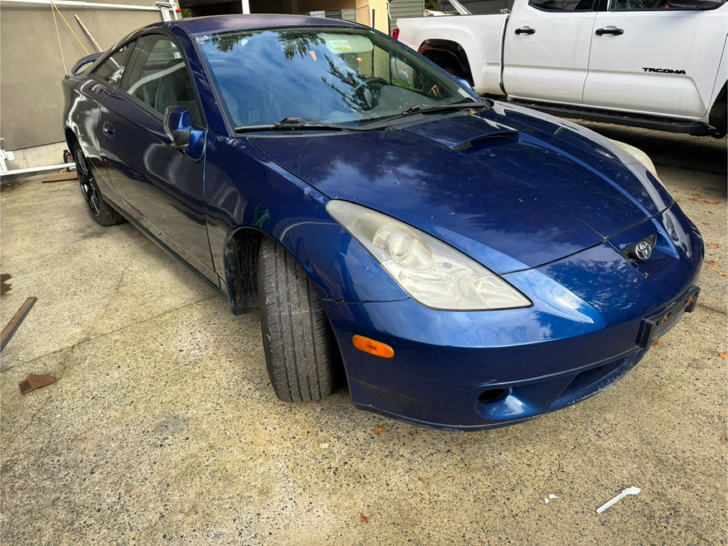 Blue Toyota Celica GT Coupe - photo 3
