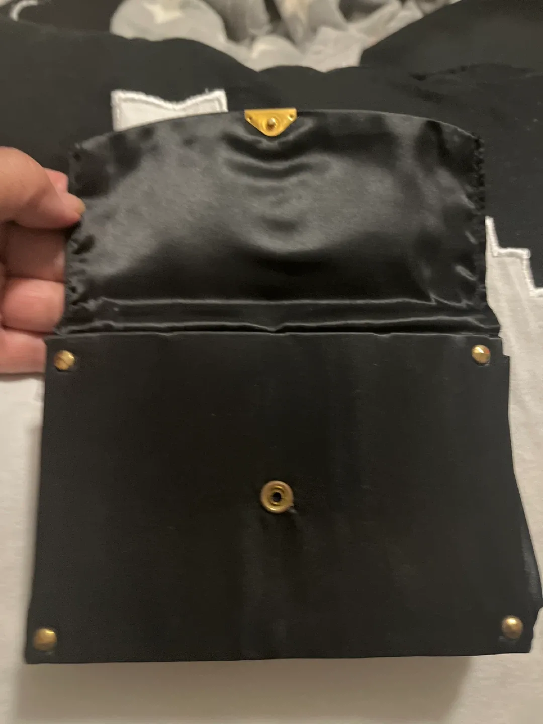 Vintage Black Clutch image indicator(3)