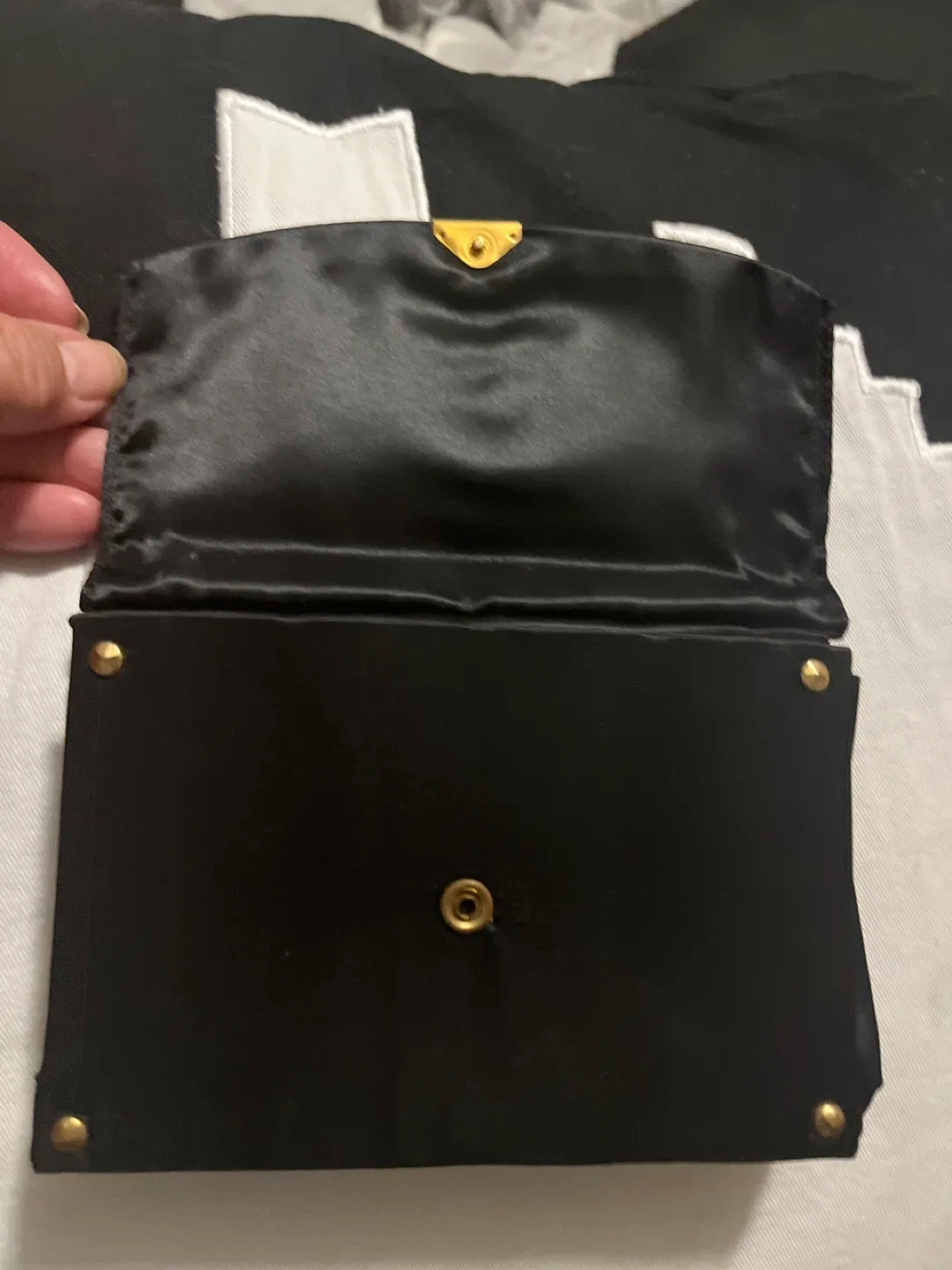 Vintage Black Clutch image indicator(2)