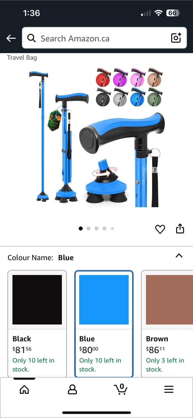 BeneCane Walking Cane - Blue image indicator(10)