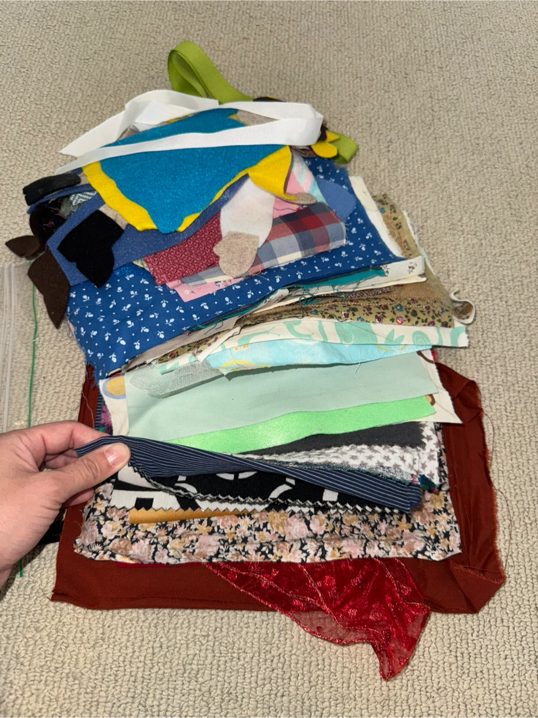 Fabric and Sewing Supplies Bundle