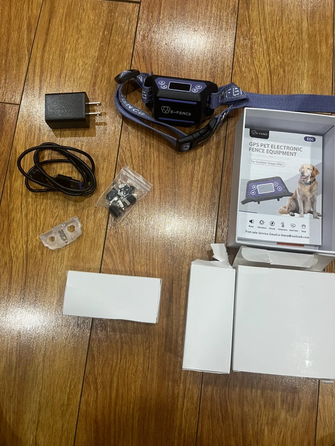 E-Fence GPS Wireless Dog Fence Collar image indicator(7)