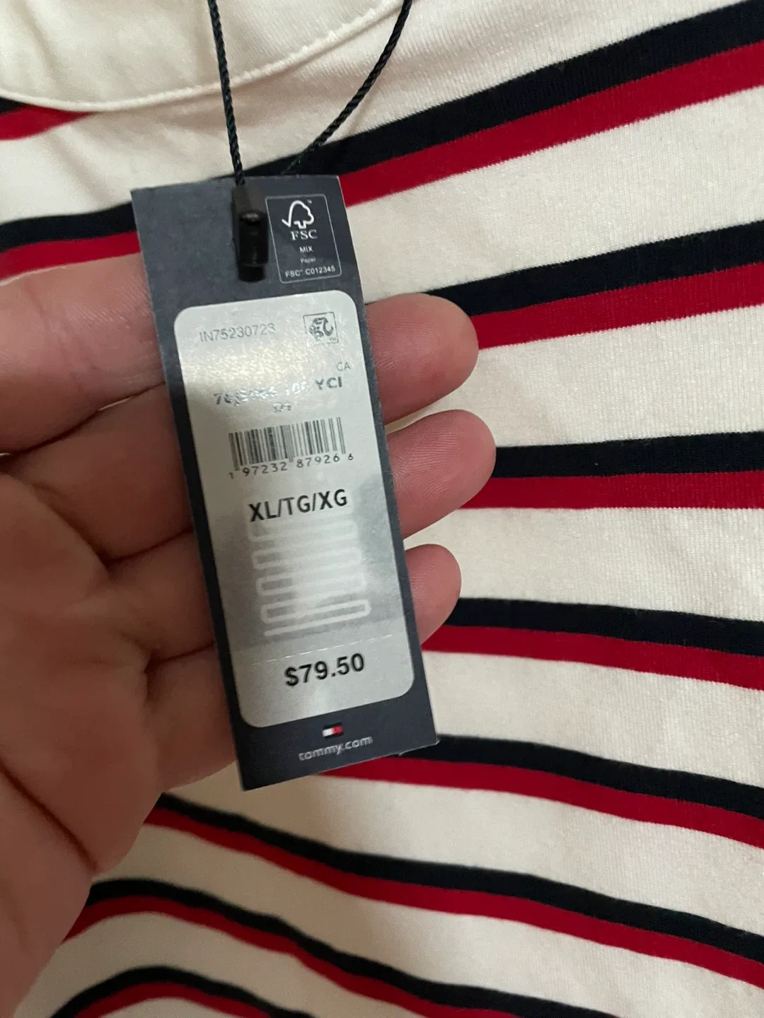 Tommy Hilfiger Striped Dress - Size XL image indicator(4)