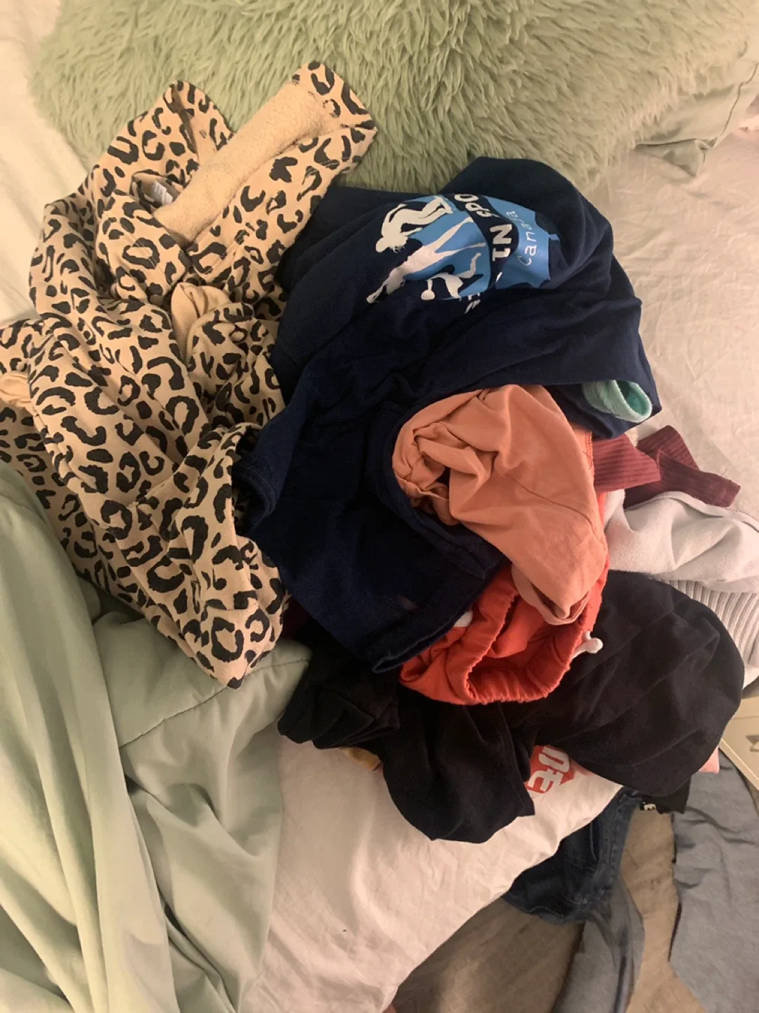 Girl, clothes sizes large two medium