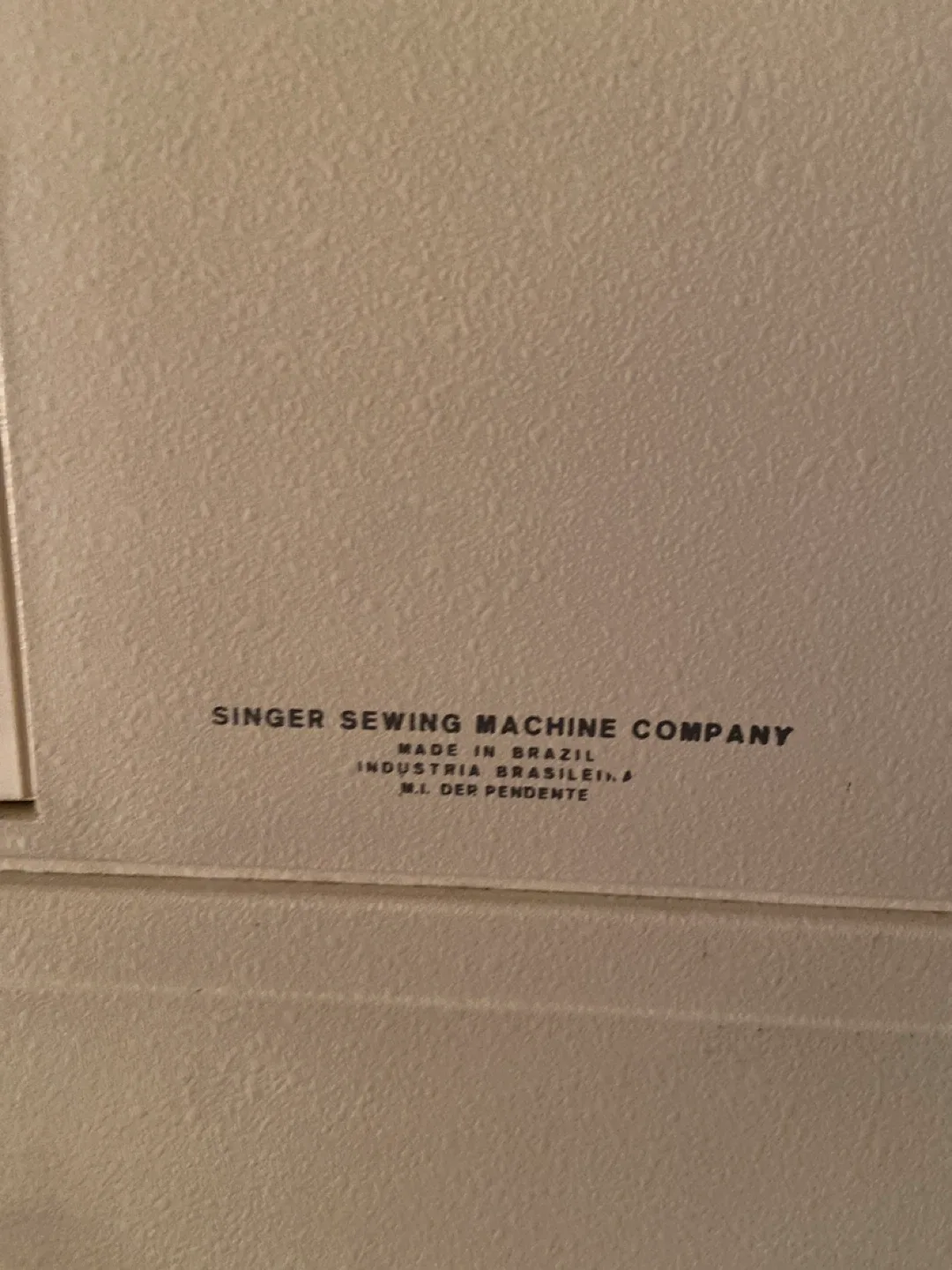 Singer Sewing Machine image indicator(5)