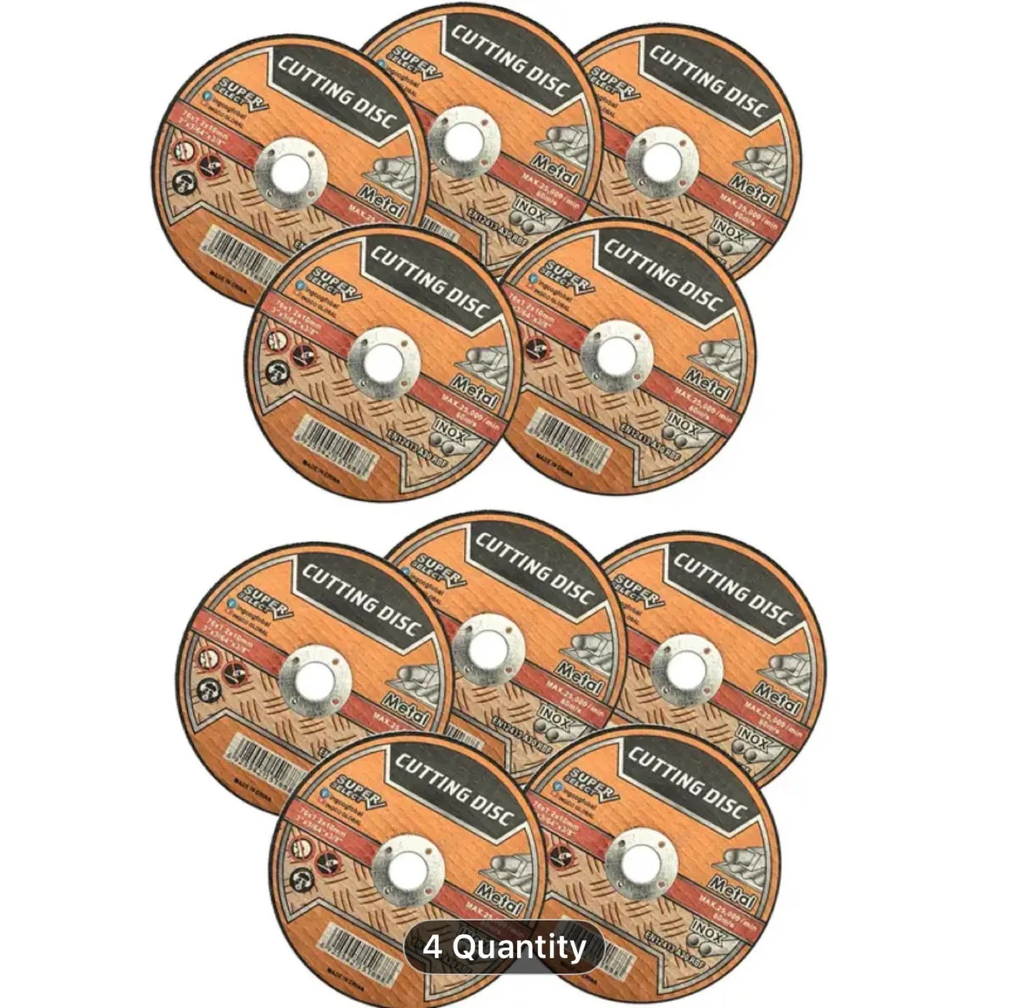 5/pcs 76mm Resin Grinding Wheel Discs image indicator(2)