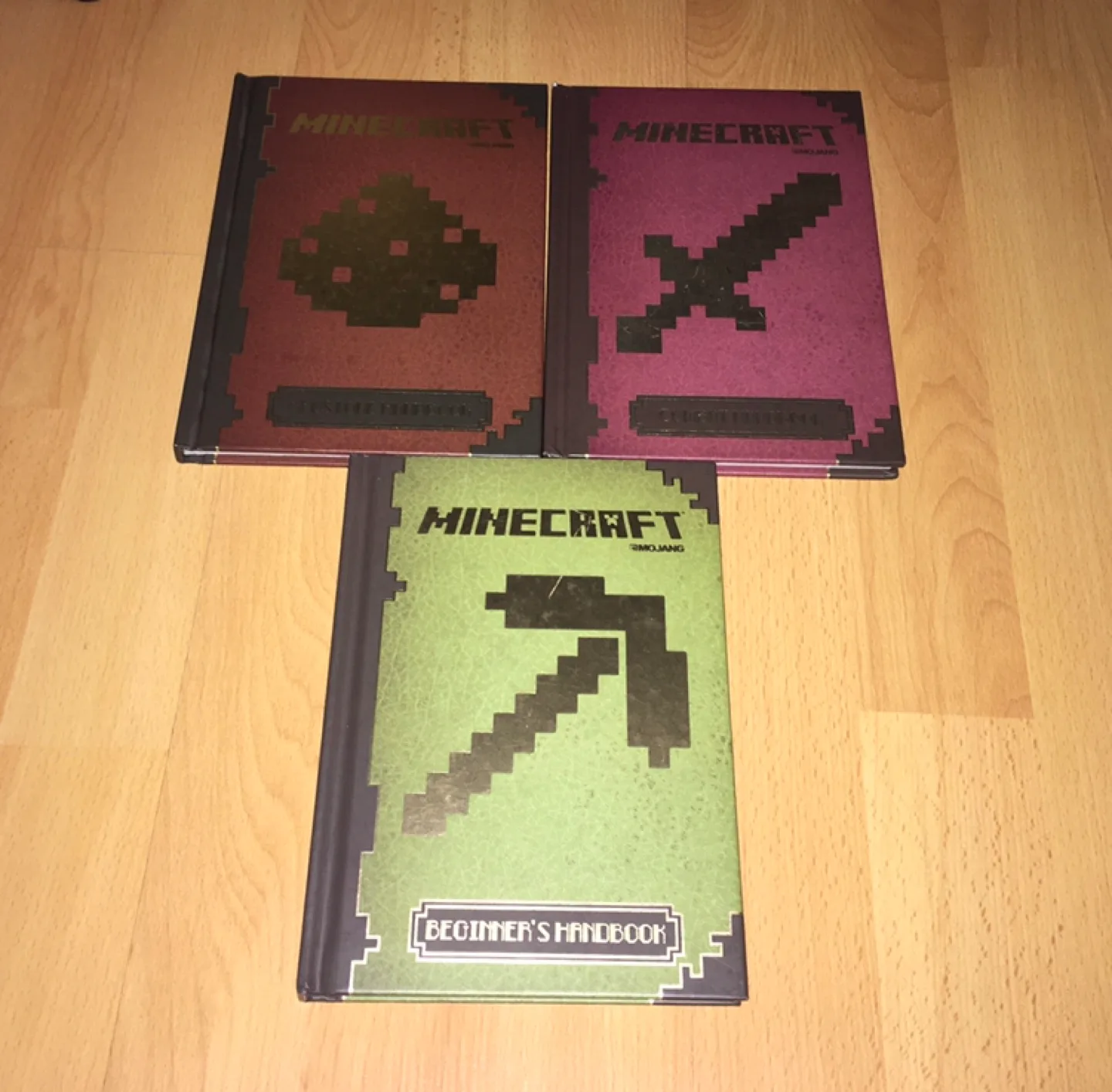 ($3 each) Minecraft Hardcover Handbooks