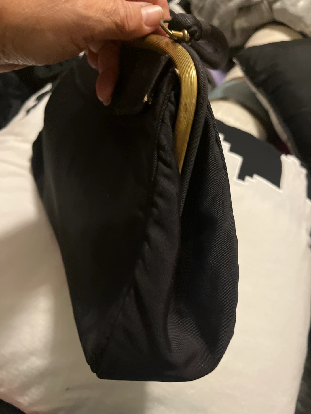 Vintage Black Clutch Purse - photo 3
