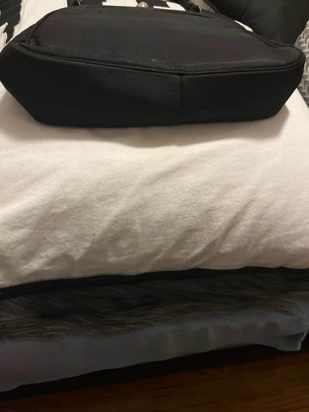 Vintage Black Clutch Purse image indicator(10)