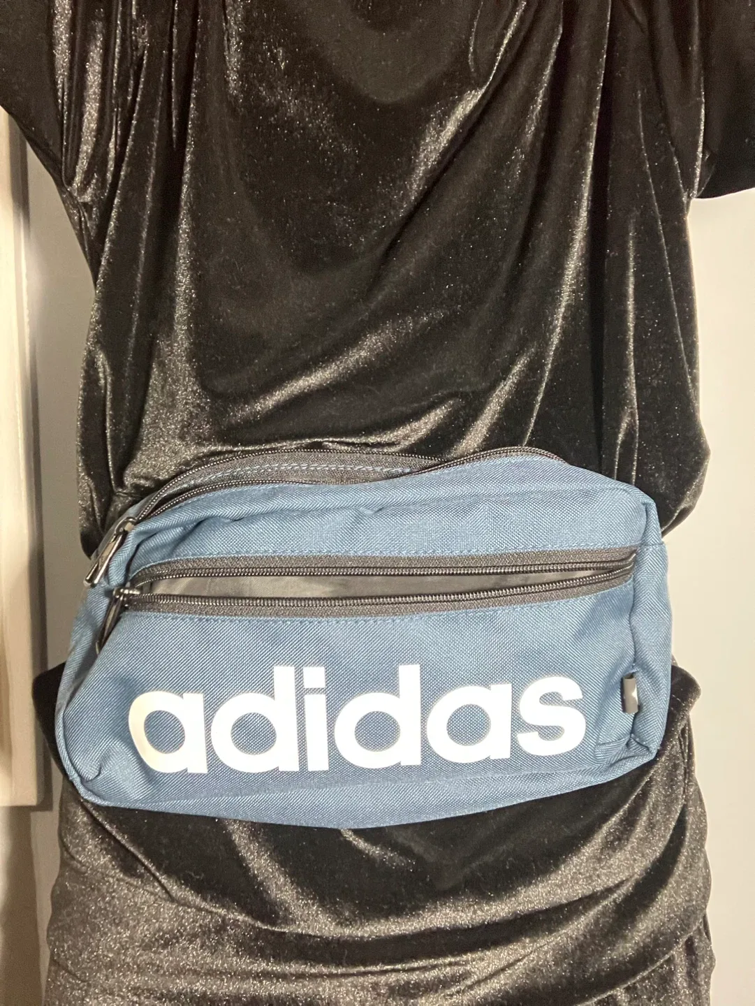 Adidas Blue Waist Bag image indicator(3)