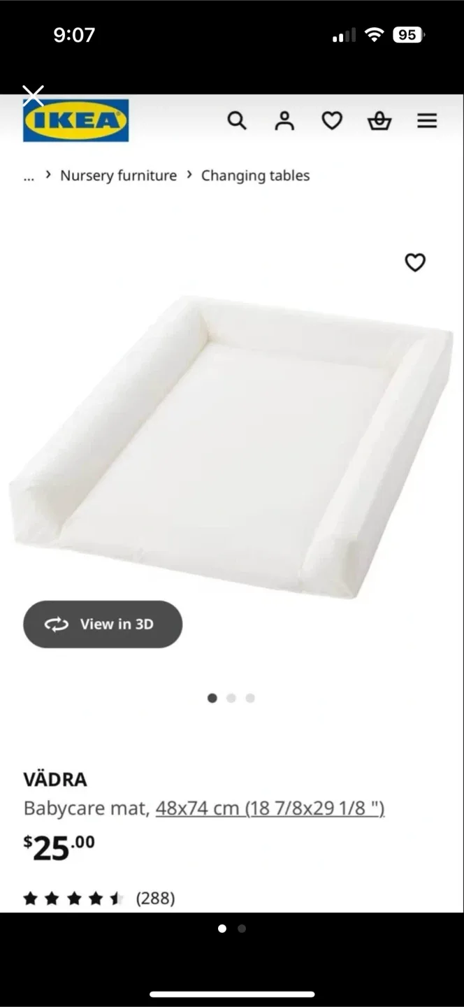 IKEA SNIGLAR Changing Table image indicator(3)