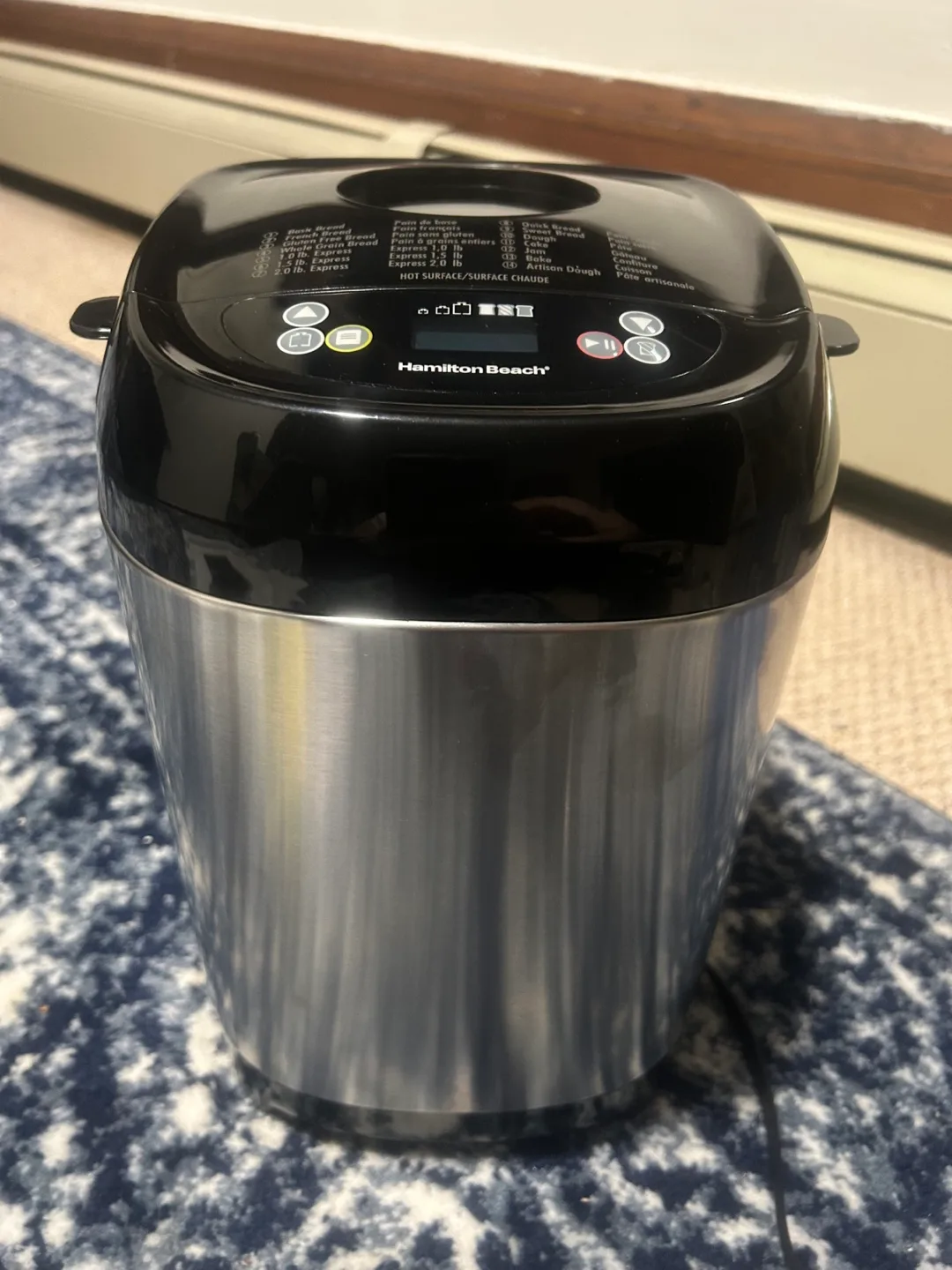 Hamilton Beach Artisan Dough & Bread Maker thumbnail