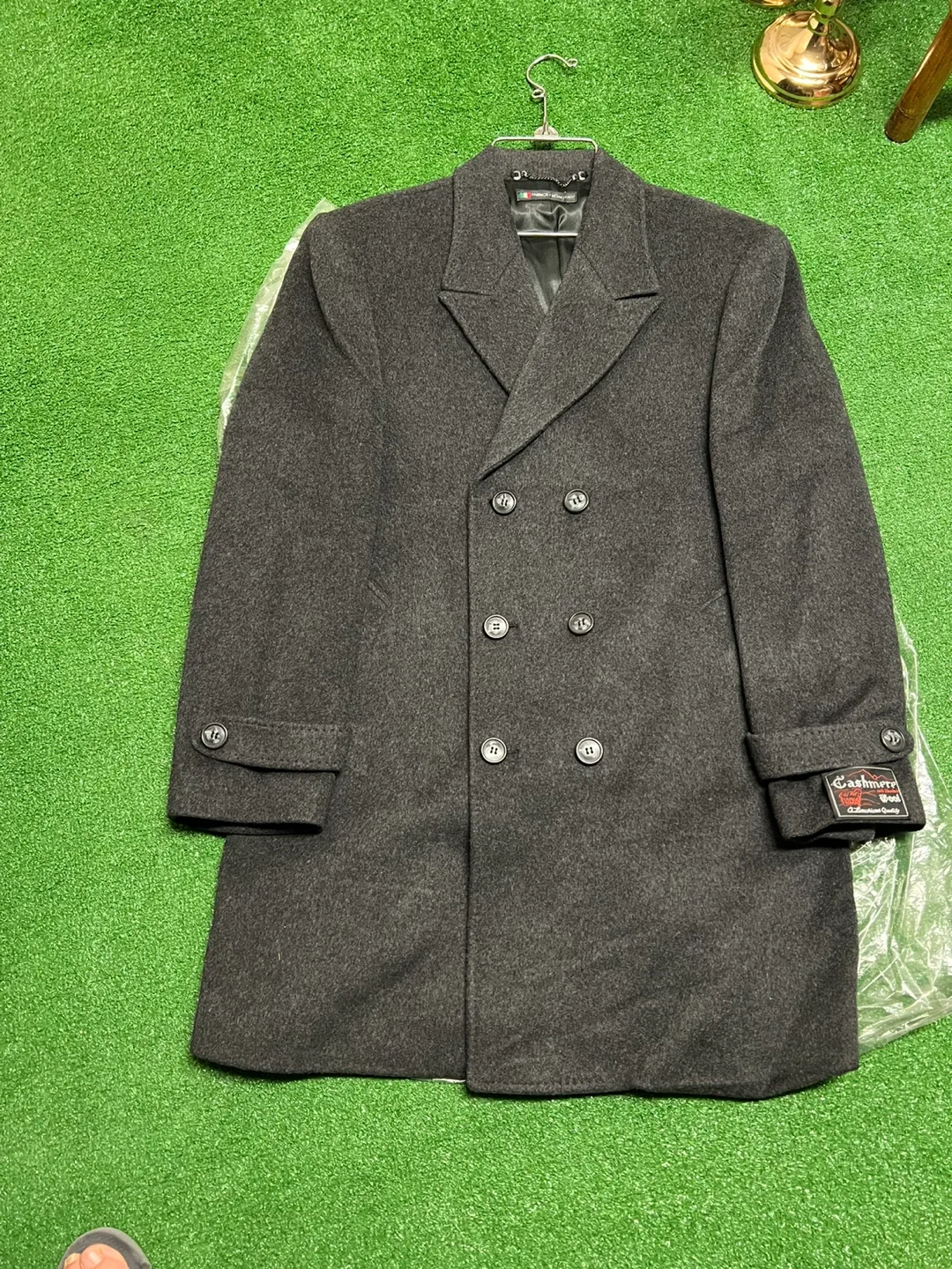 Jazz Club Cashmere Wool Overcoat