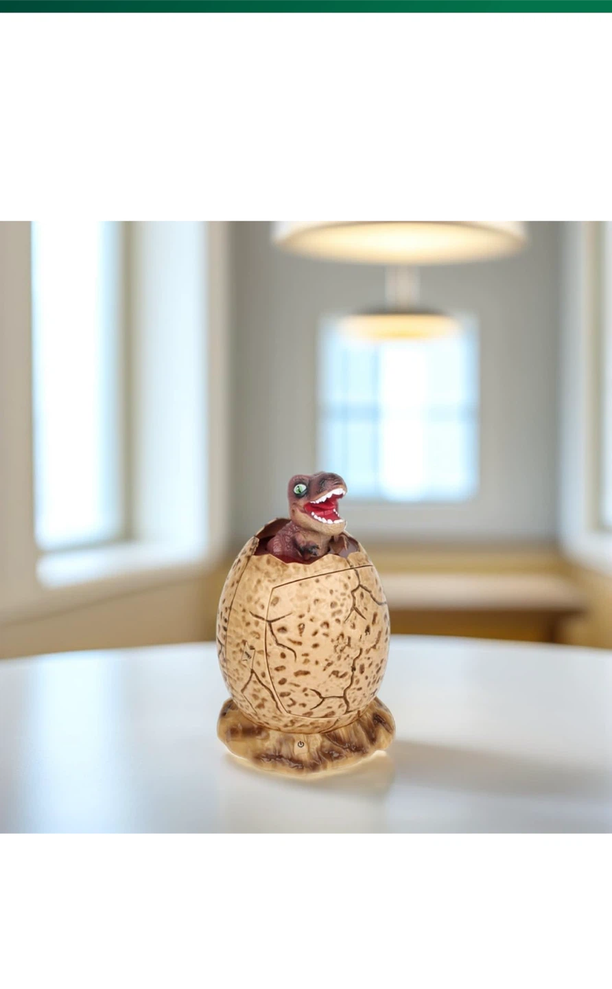 Dinosaur Egg Piggy Bank - photo 2