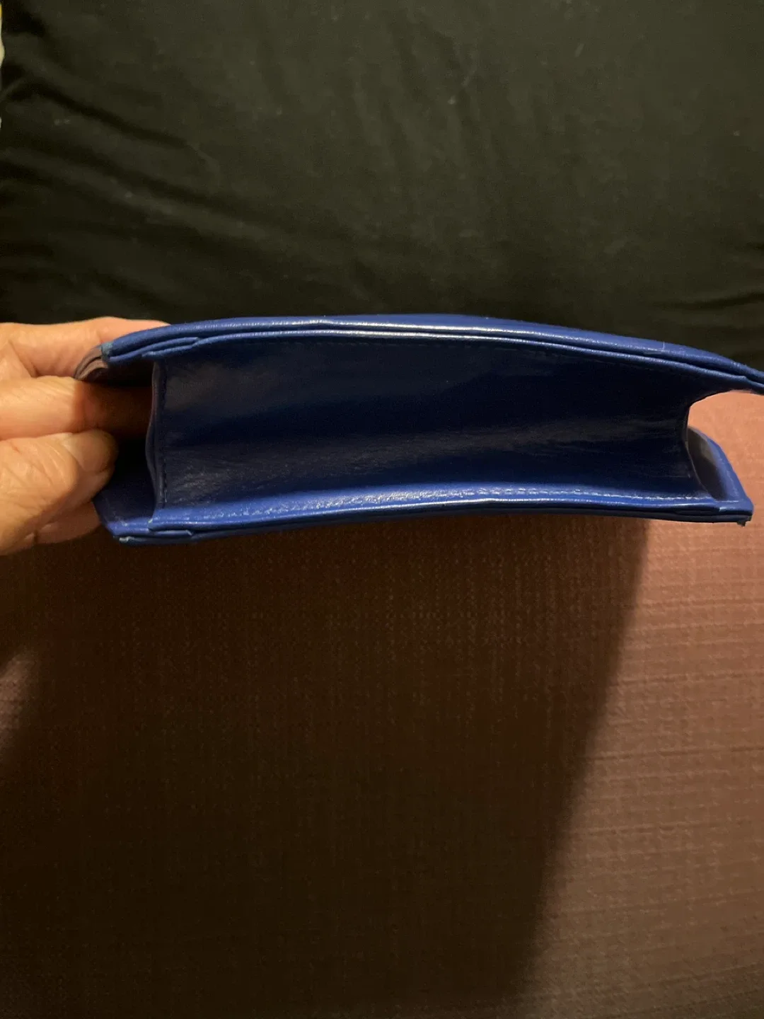 Judi. Z Blue Leather Handbag - Made in Spain image indicator(7)