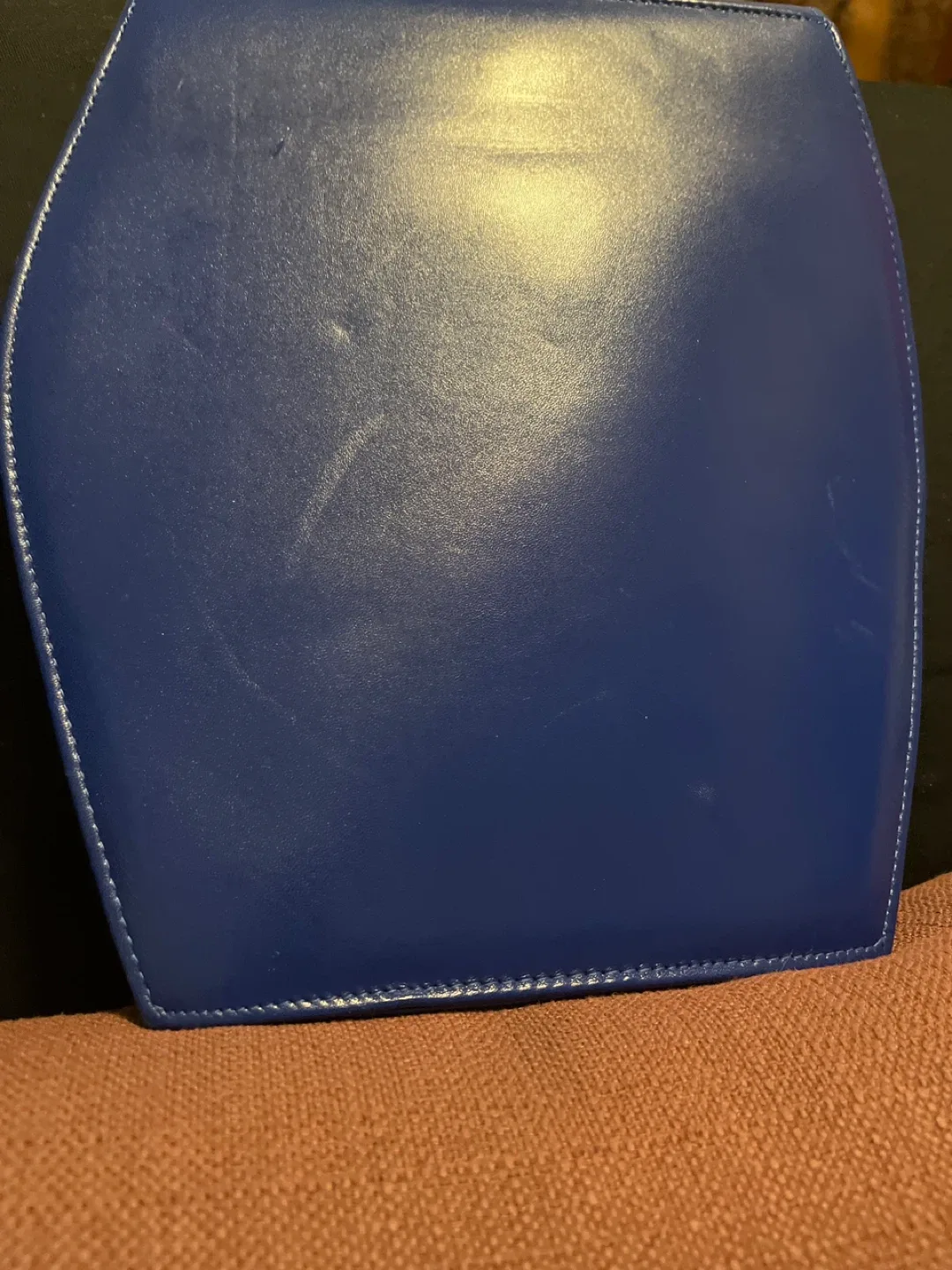 Judi. Z Blue Leather Handbag - Made in Spain image indicator(8)