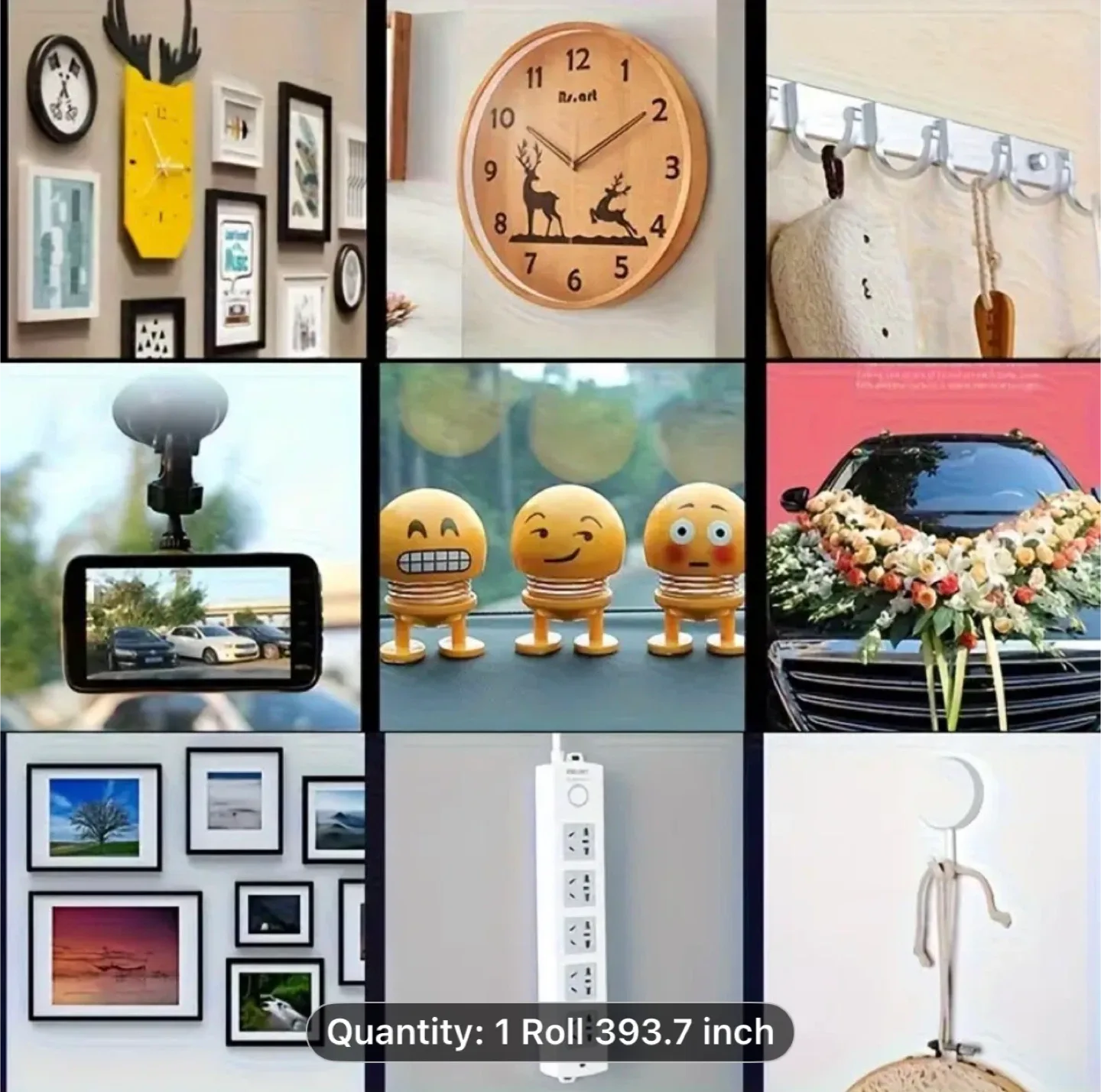 10m/93.7Inch Super Strong Nano Double-Sided Tape, image indicator(2)