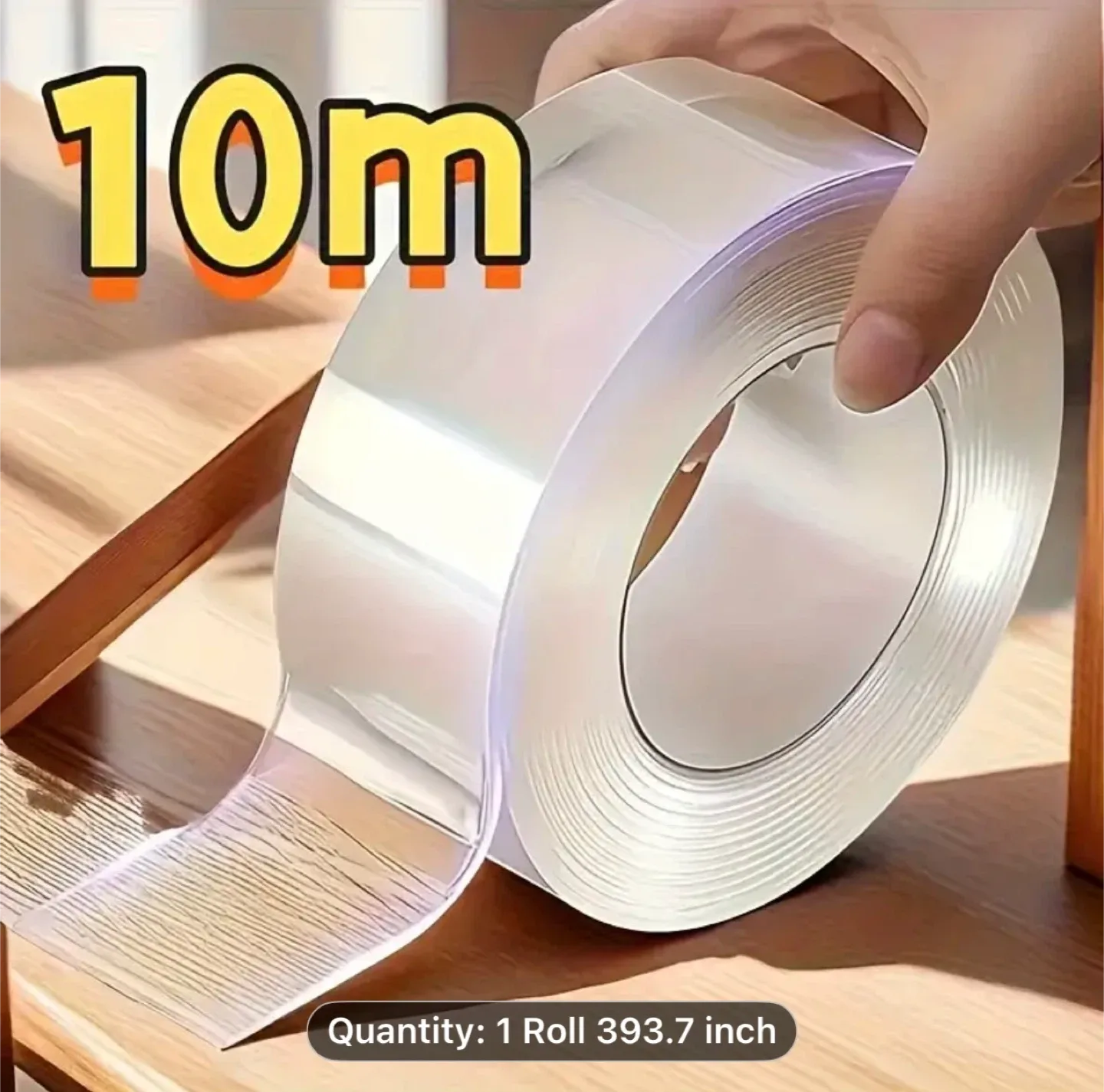 10m/93.7Inch Super Strong Nano Double-Sided Tape, image indicator(7)