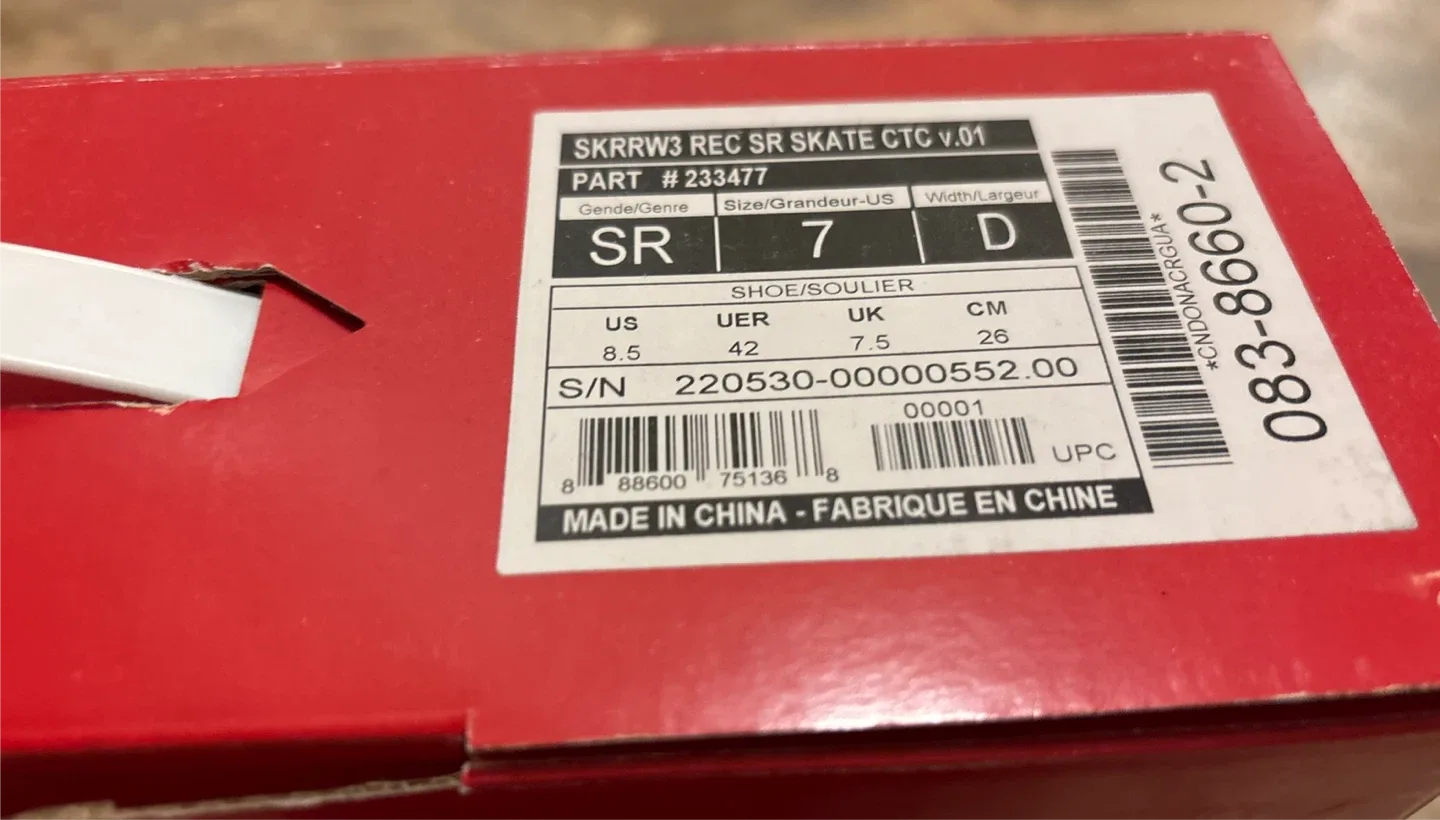 CCM RW300 Ice Skates - Size 7 image indicator(6)