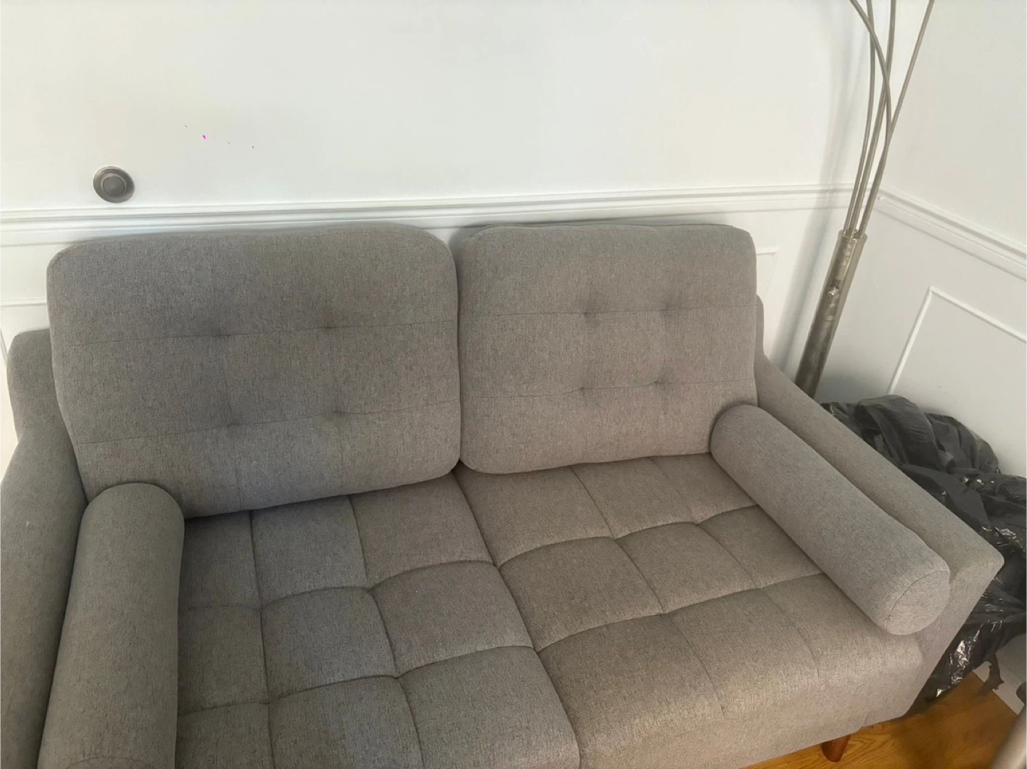 2 Grey Sofa both