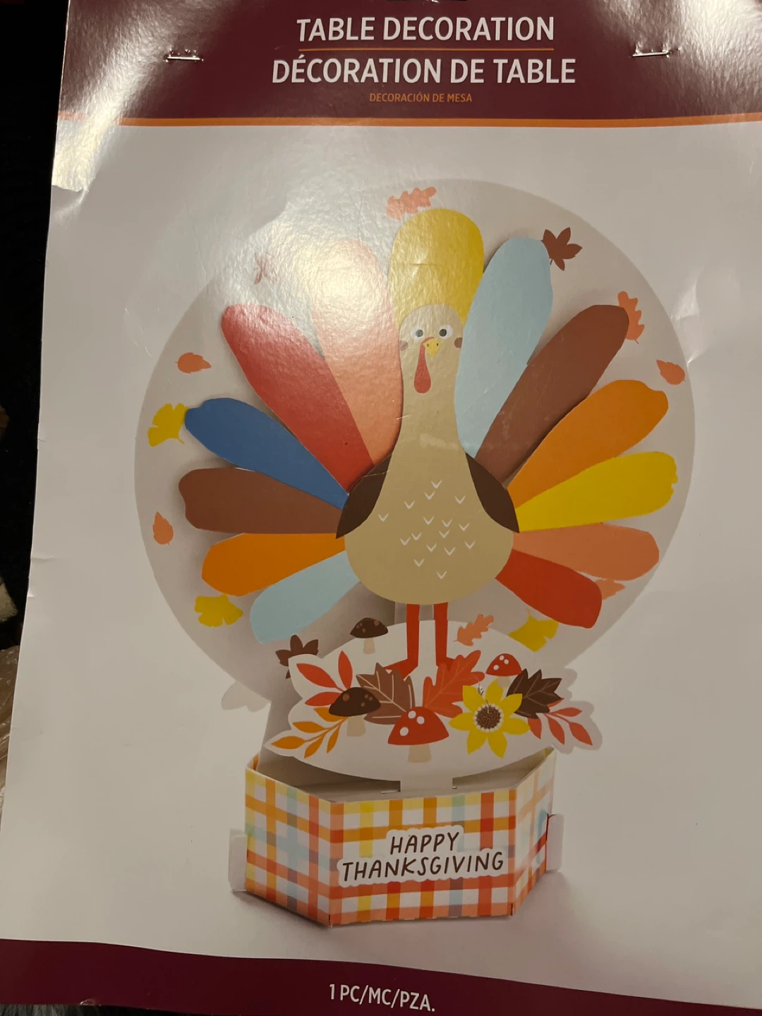 Thanksgiving Table Decoration & Autumn Tablecloth