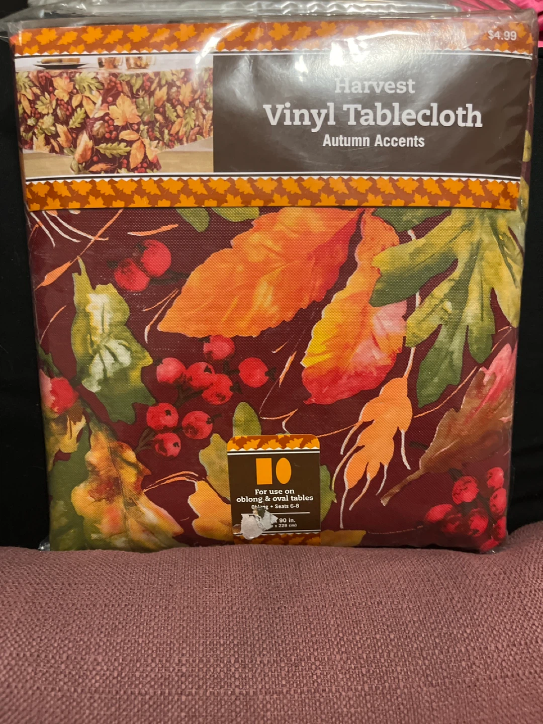 Thanksgiving Table Decoration & Autumn Tablecloth - photo 2
