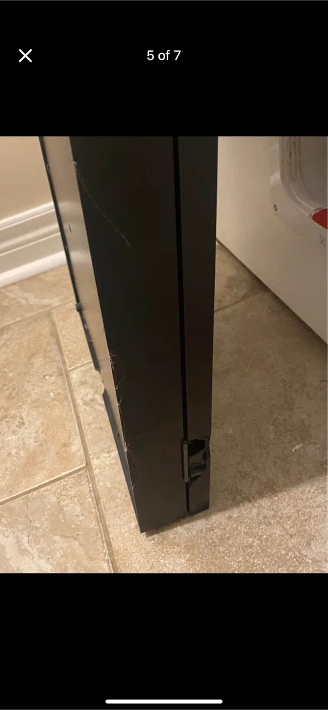 Black Full Length Mirror with Jewellery Storage image indicator(5)