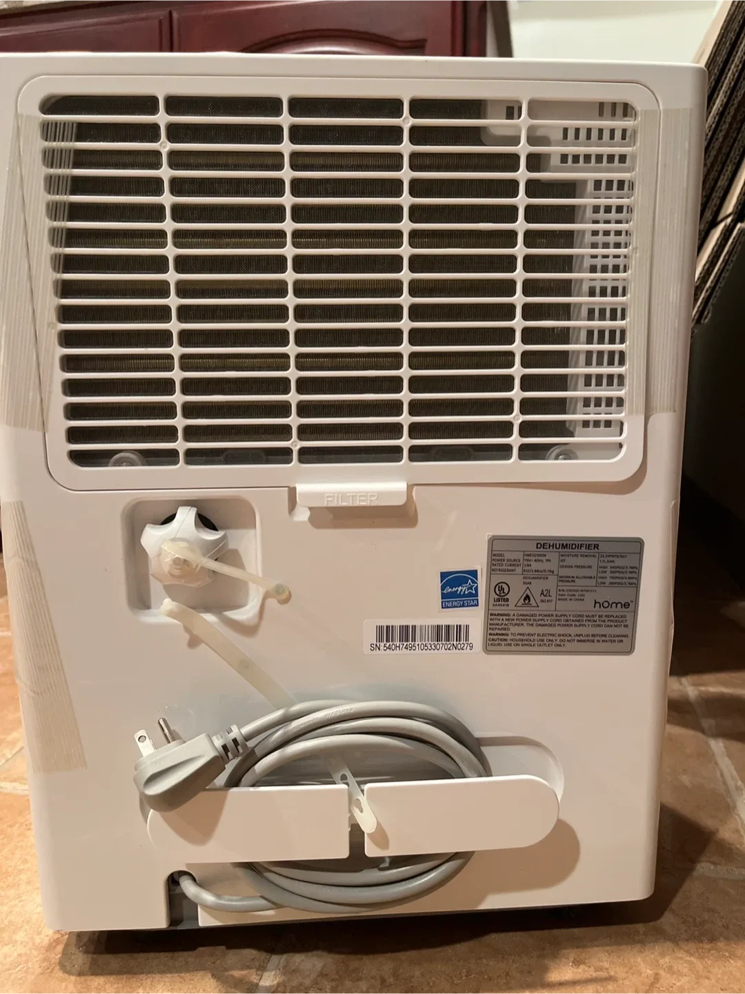 Dehumidifier image indicator(6)
