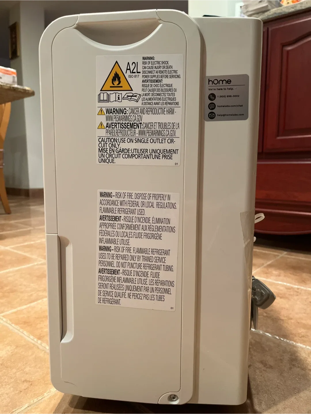 Dehumidifier image indicator(8)