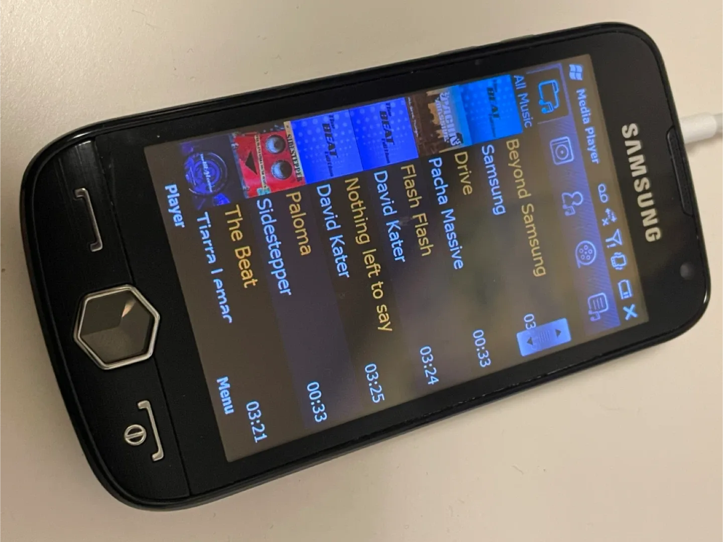 Samsung Omnia II image indicator(3)