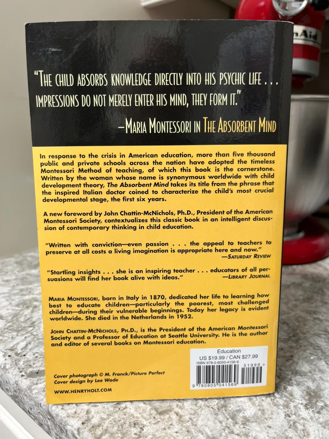 The Absorbent Mind by Maria Montessori image indicator(2)