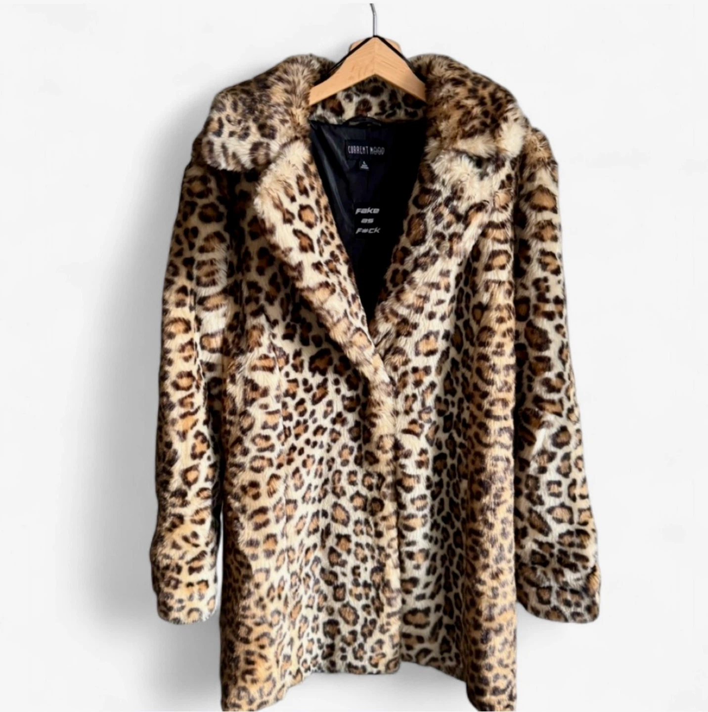 Dolls Kill Leopard Animal Print Faux Fur Coat - photo 3