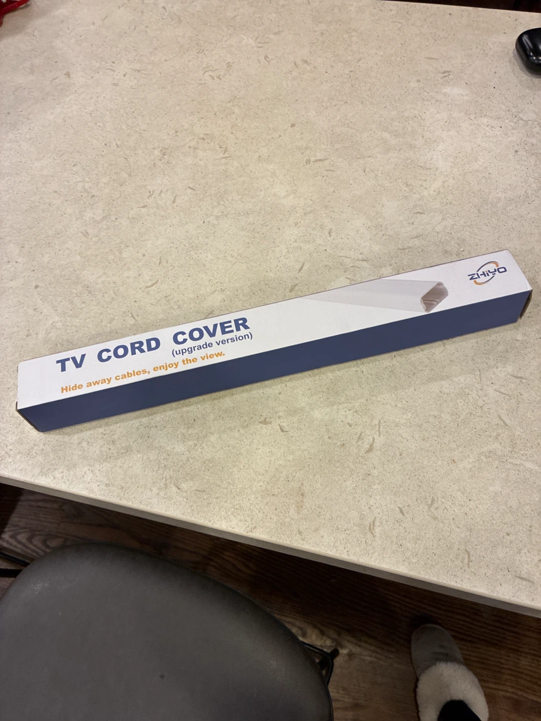 ZHIYOD TV Cord Cover (Upgrade Version)