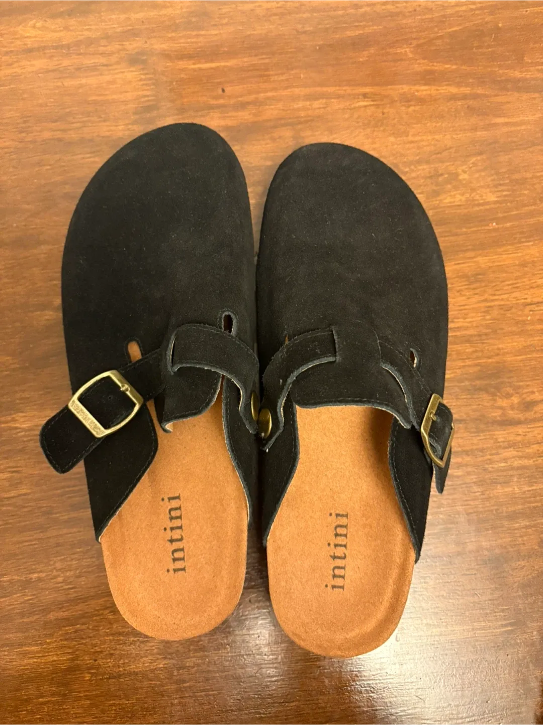 Brand new Intini unisex Suede Clogs image indicator(3)