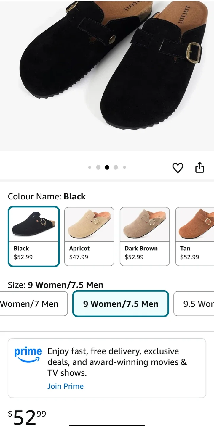 Brand new Intini unisex Suede Clogs image indicator(5)