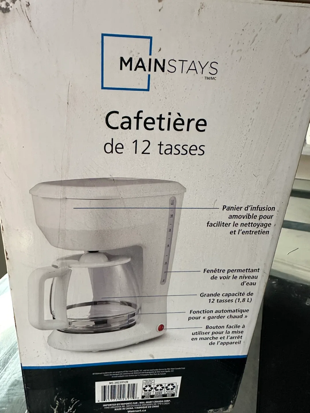 New Mainstays 12-Cup Coffee Maker image indicator(4)