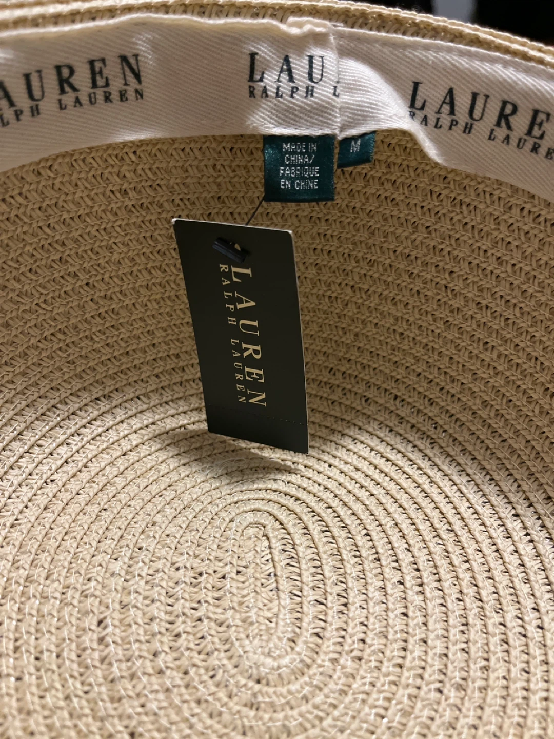 Ralph Lauren Straw Hat - Size M - photo 4