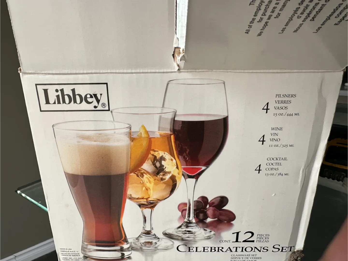 Libbey Celebrations Set - 12 Piece Glassware Set image indicator(3)