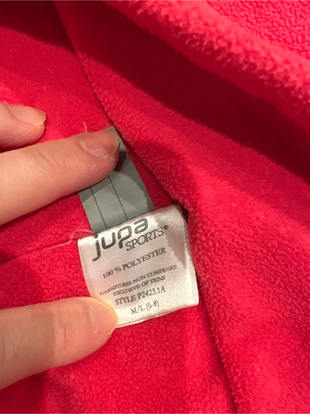 Jupa Sports Pink Balaclava M/L (6-8) image indicator(3)