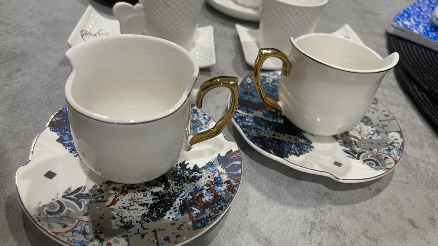 Assorted Coffee Cup & Saucer Sets image indicator(3)