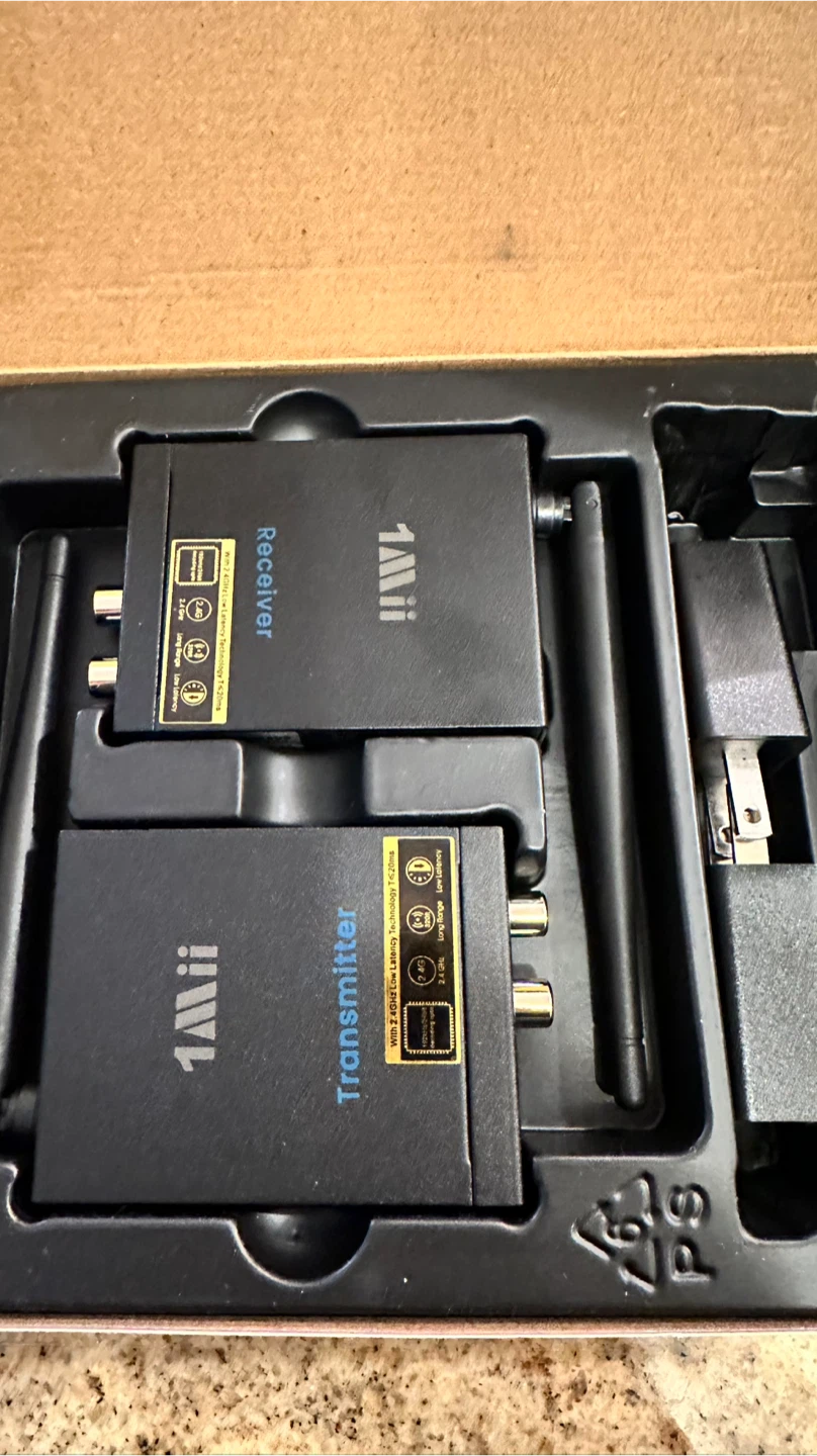 1Mii 2.4Ghz Wireless Audio Transmitter Receiver - photo 2