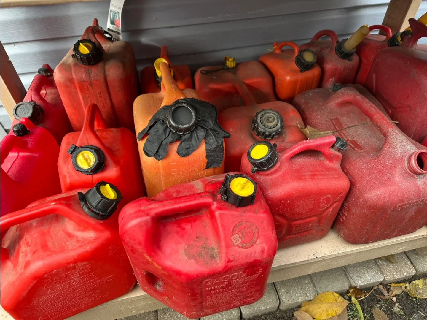 Gasoline Fuel Cans- 5$each image indicator(5)