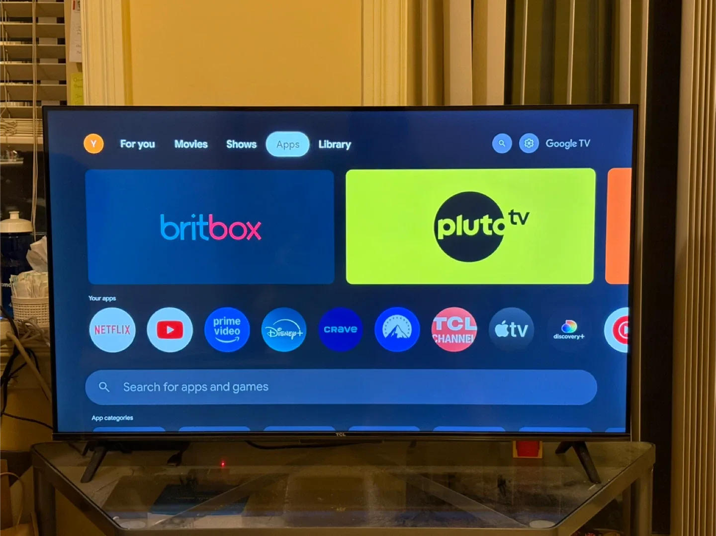 TCL 43" Smart TV image indicator(2)