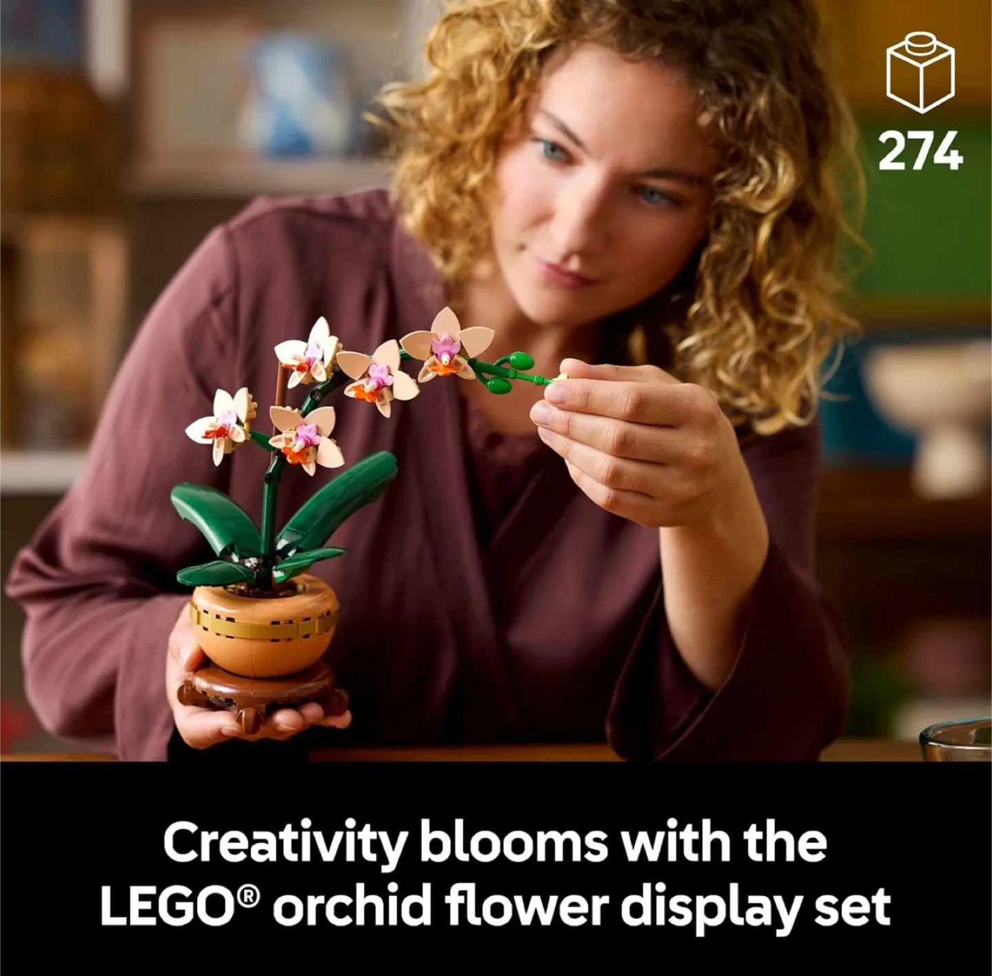 NEW - LEGO Mini Orchid Botanical Set image indicator(2)