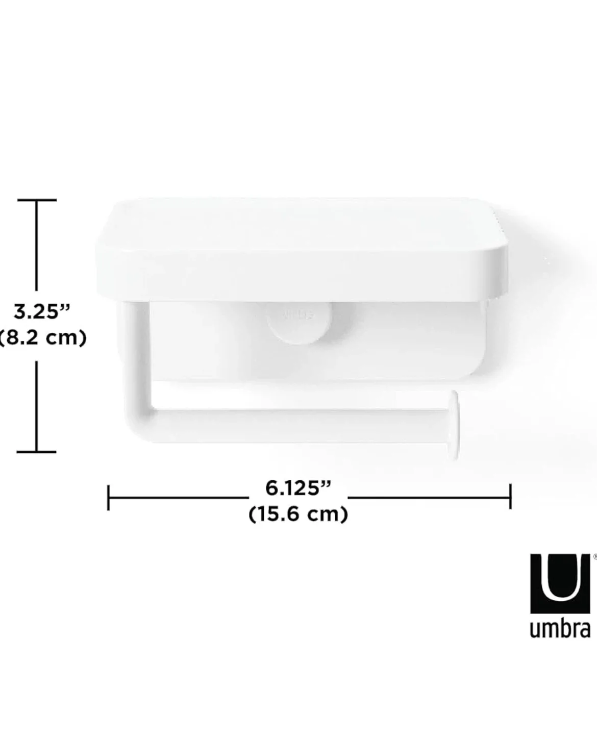 Toilet Paper Holder with Shelf - NEW image indicator(2)