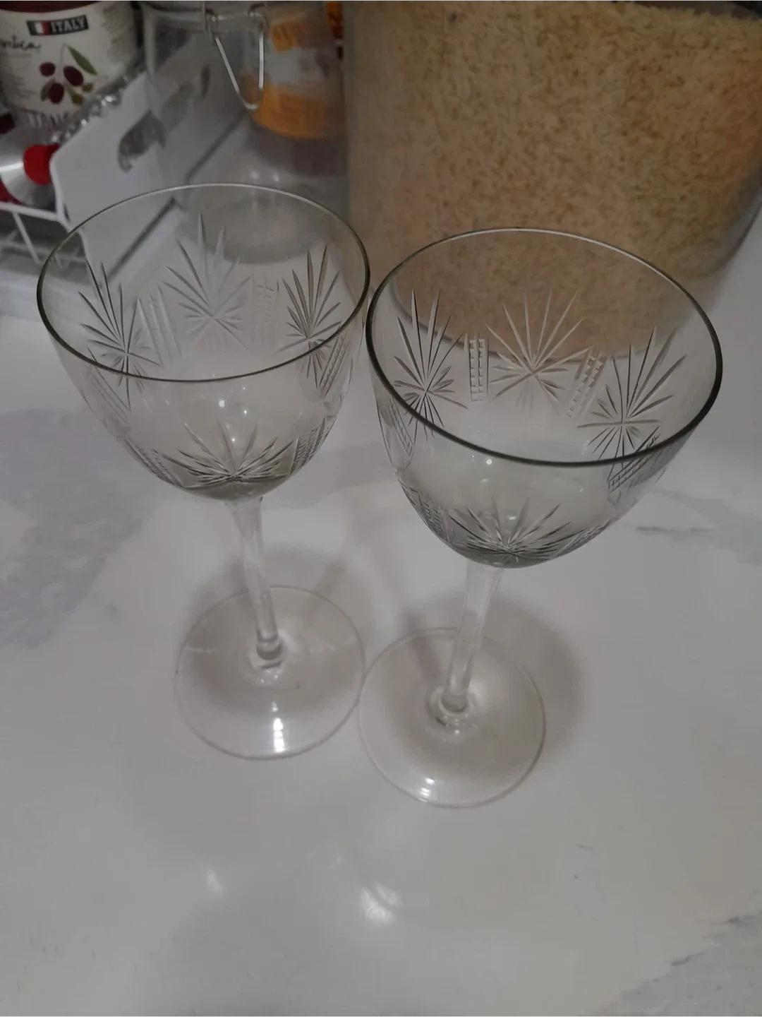 Stemmed Cocktail Glasses - Set of 2 🥕🥕🥕 image indicator(2)