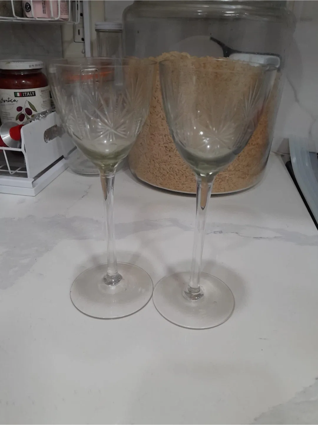 Stemmed Cocktail Glasses - Set of 2 🥕🥕🥕 image indicator(3)