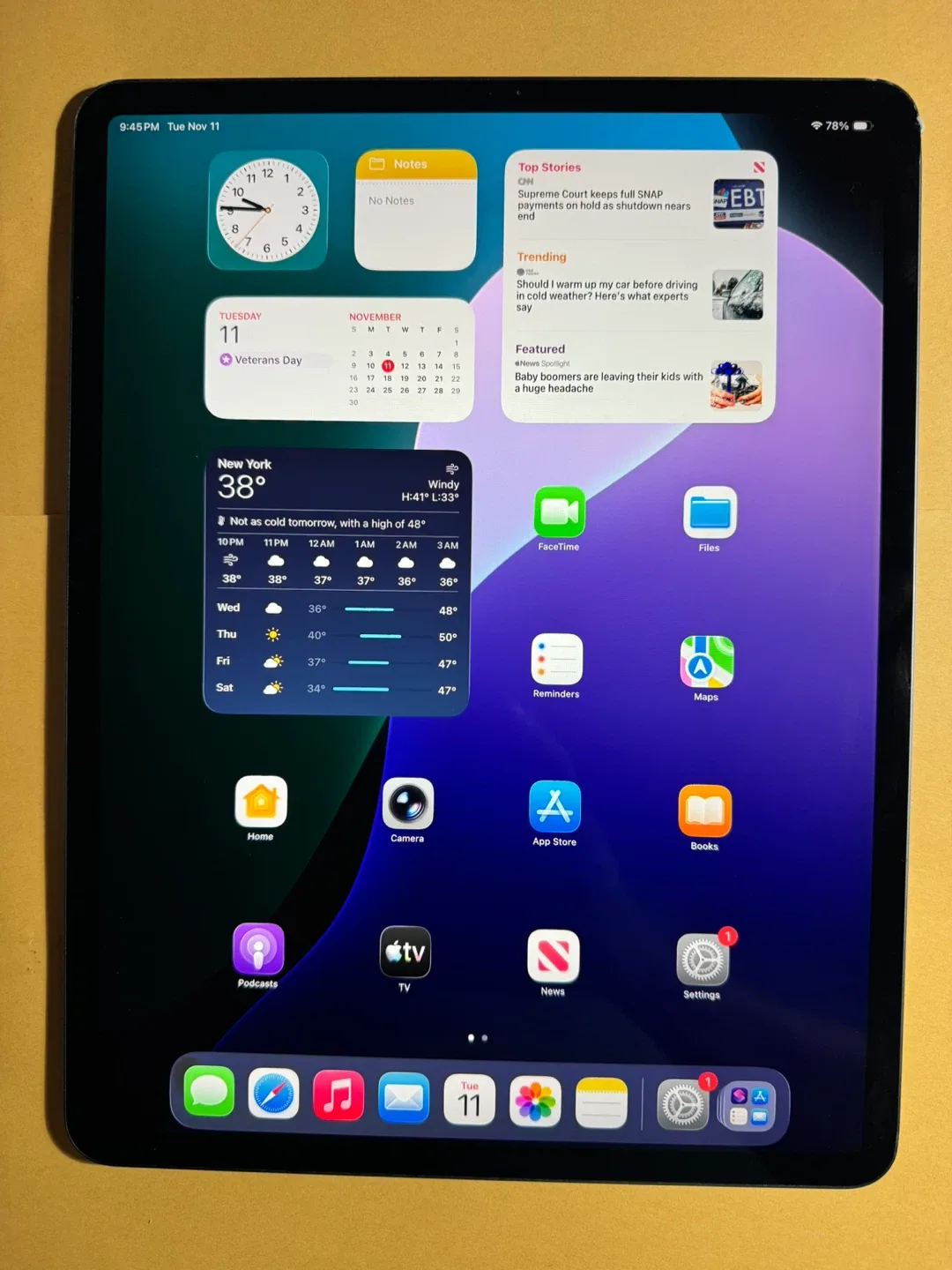 Apple iPad Pro 12.9-inch (3rd generation) image indicator(3)