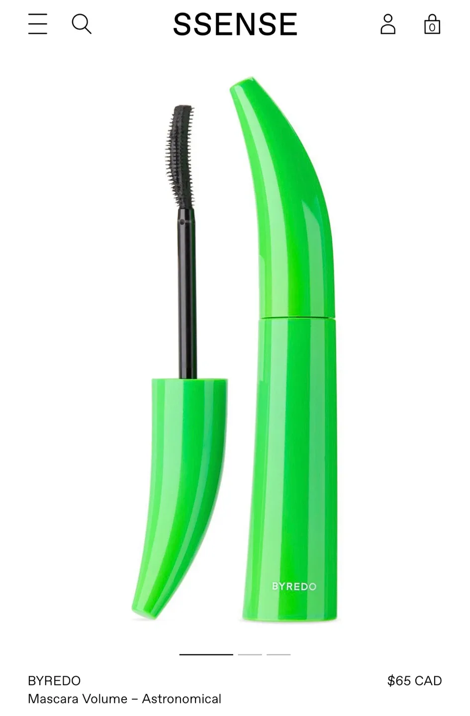 BYREDO ASTRONOMICAL MASCARA VOLUME Brand New image indicator(2)